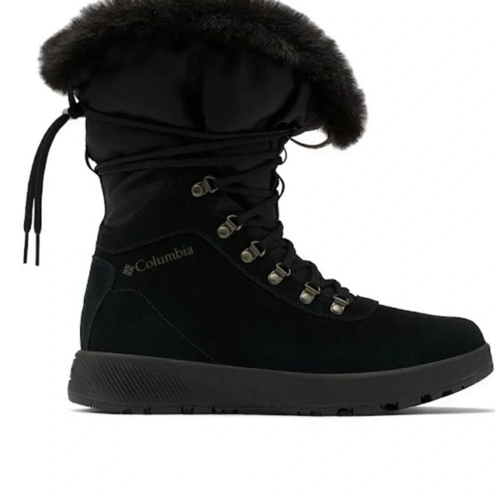 Columbia slope side omniheat black winter snow boots size 8.5 NEW - Picture 13 of 14